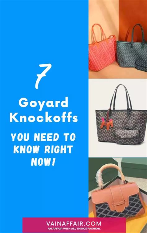 goyard dupe|goyard bag knock off.